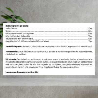 Designs for Health Brain Vitale™ , 60 Capsules - Image 2
