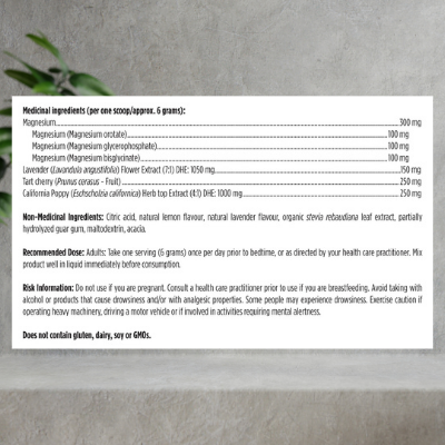 Designs for Health TriMag Night , 180 g Powder - Image 2